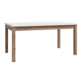 Wooden Dining Table for 8 People Rectangular - Wensley