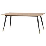 Wooden Dining Table With 6 Lukas Dining Chairs - Hamilton