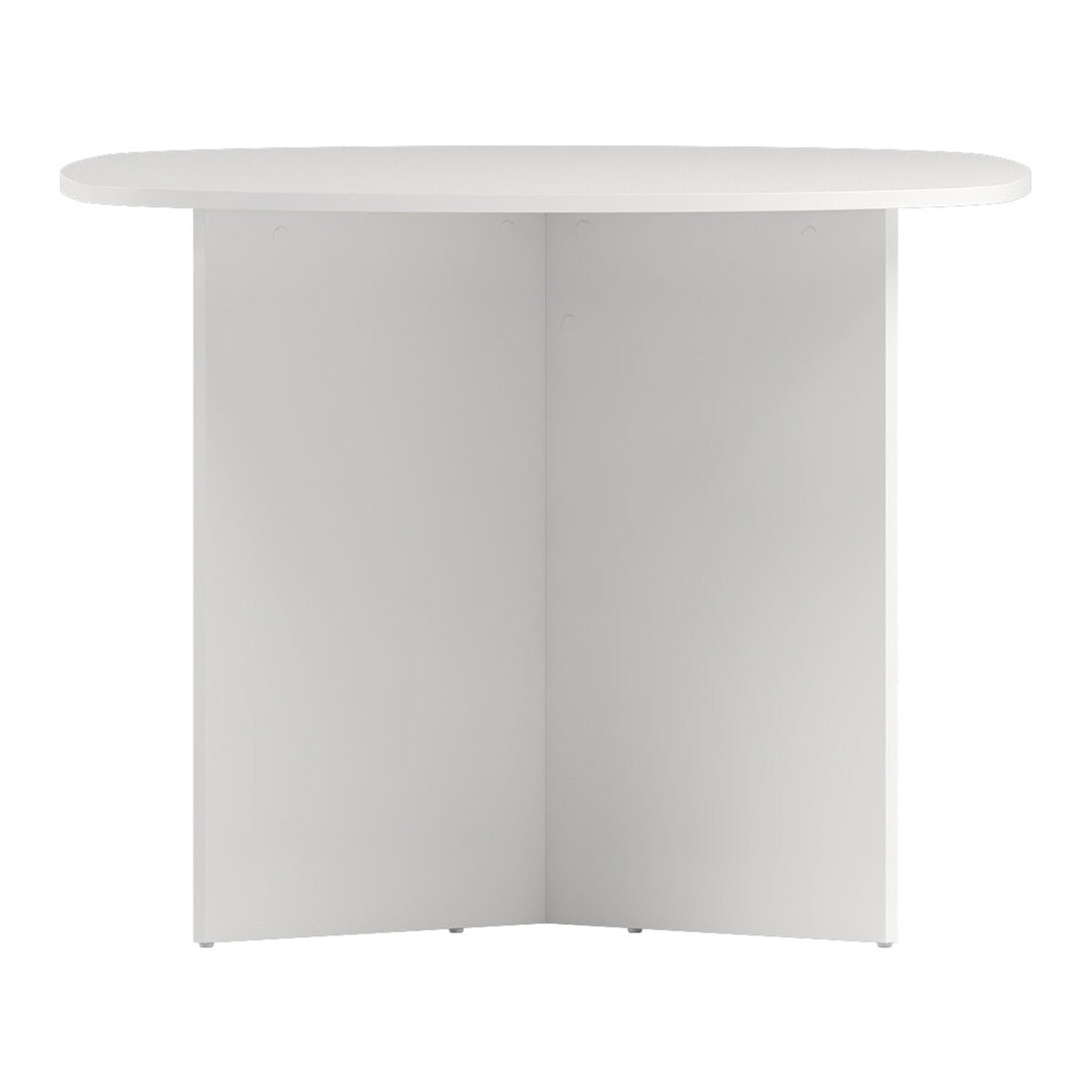 Wooden Dining Table in Oval for 4 People - Family