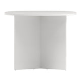 Wooden Dining Table in Oval for 4 People - Family
