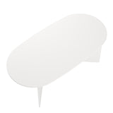 Wooden Dining Table in Oval for 4 People - Family