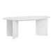 Wooden Dining Table in Oval for 4 People - Family