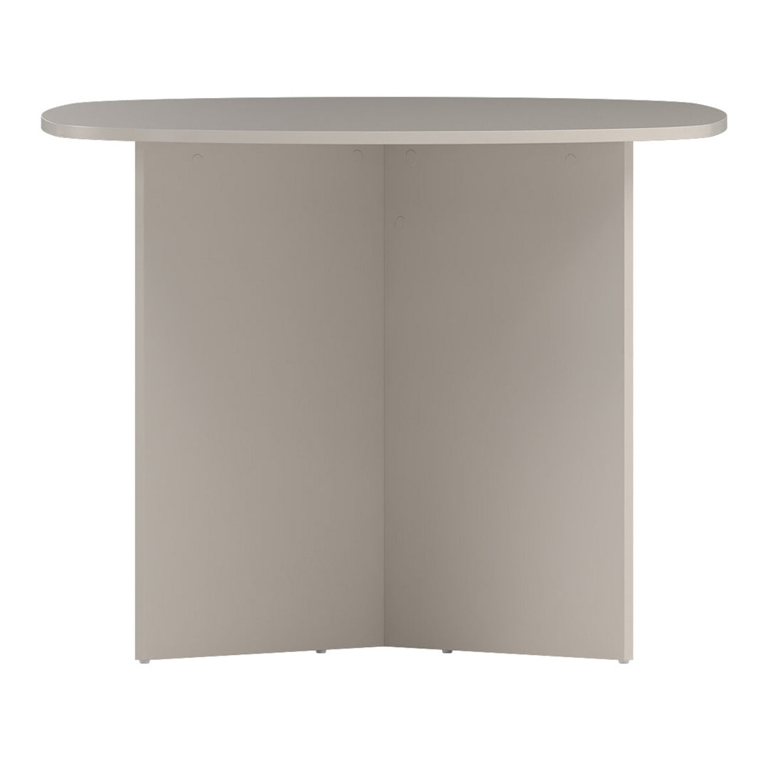 Wooden Dining Table in Oval for 4 People - Family