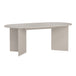 Wooden Dining Table in Oval for 4 People - Family