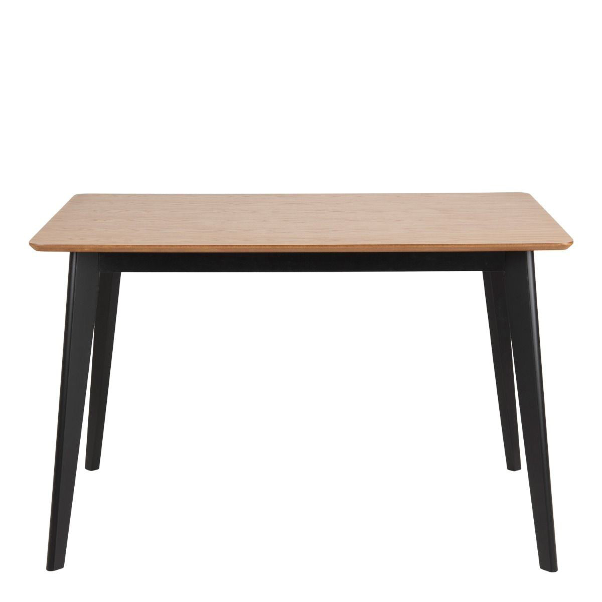 Wooden Dining Table Rectangular With 4 Roxby Dining Chairs - Roxby