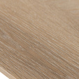 Wooden Dining Table for 4 People Rectangular - Barley
