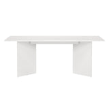 Wooden Dining Table in Rectangular for 4 People - Family