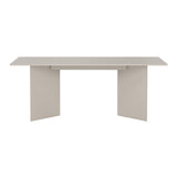 Wooden Dining Table in Rectangular for 4 People - Family