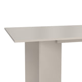 Wooden Dining Table in Rectangular for 4 People - Family