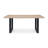 Wooden Dining Table Rectangular for 4 to 6 People - Berwick