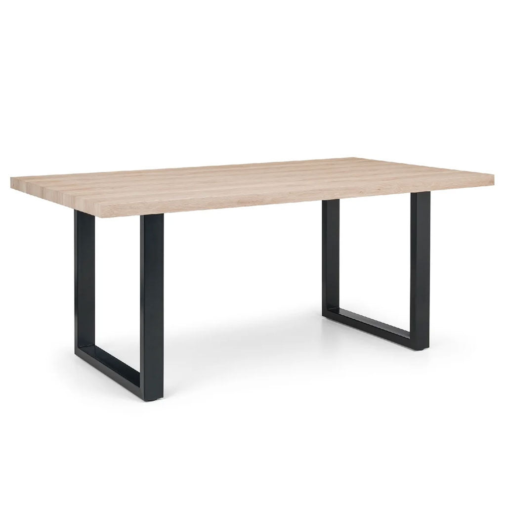 Wooden Dining Table Rectangular for 4 to 6 People - Berwick
