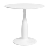 Wooden Dining Table Round for 4 People - Velmora