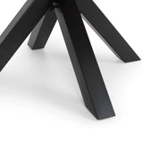 Wooden Dining Table Round for 4 People - Berwick
