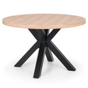Wooden Dining Table Round for 4 People - Berwick