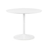 Wooden Dining Table Round for 4 People - Blanco