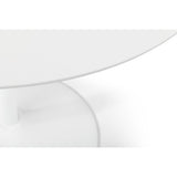 Wooden Dining Table Round for 4 People - Blanco