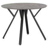 Wooden Dining Table Round With 4 Chairs - Athens