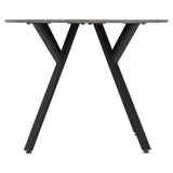 Wooden Dining Table Round With 4 Chairs - Athens