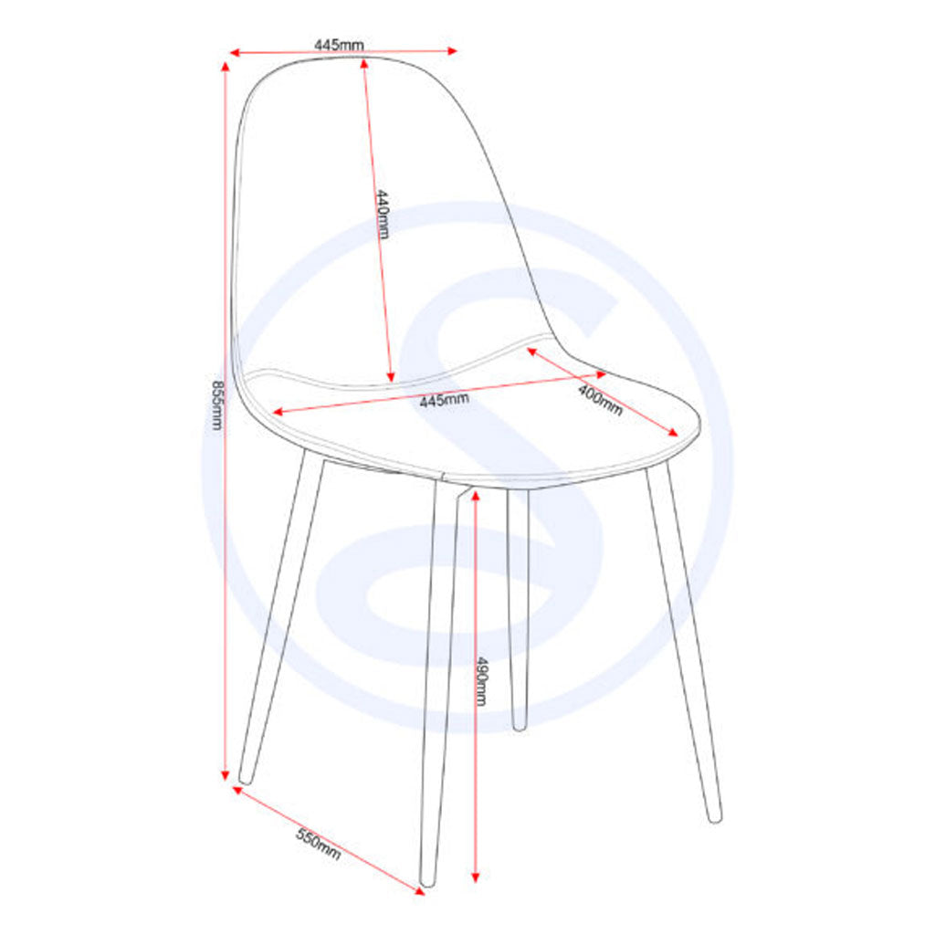 Wooden Dining Table Round With 4 Chairs - Athens