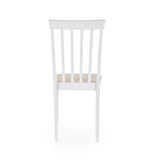Wooden Dining Table Round With 4 Chairs - Orwell