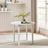 Wooden Dining Table Round With 4 Chairs - Orwell