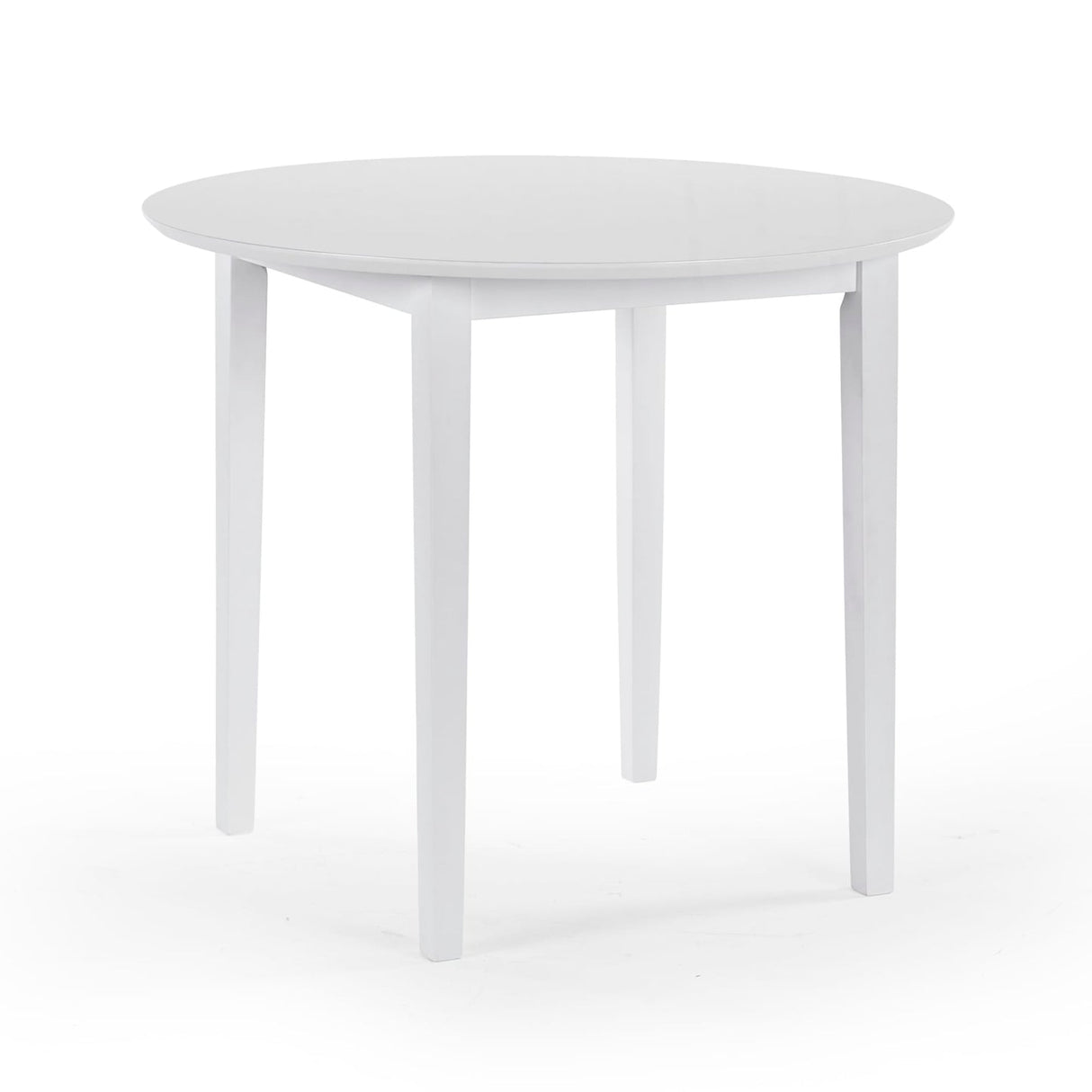 Wooden Dining Table Round With 4 Chairs - Orwell