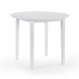 Wooden Dining Table Round With 4 Chairs - Orwell