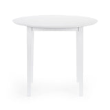 Wooden Dining Table Round With 4 Chairs - Orwell