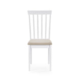 Wooden Dining Table Round With 4 Chairs - Orwell