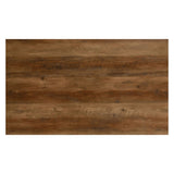 Wooden Dining Table Straight Edge for 4 People - Quebec