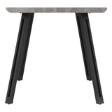 Wooden Dining Table Wave Edge for 4 People - Quebec
