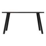 Wooden Dining Table Wave Edge for 4 People - Quebec