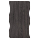 Wooden Dining Table Wave Edge for 4 People - Quebec