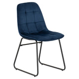 Wooden Dining Table Wave Edge With 4 Lukas Dining Chairs - Quebec