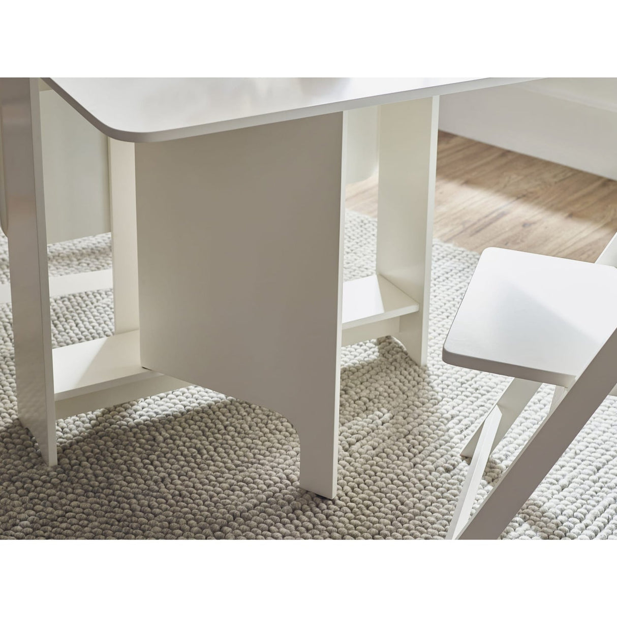 Wooden Dining Table With 2 Chairs - Gatan