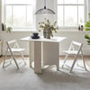 Wooden Dining Table With 2 Chairs - Gatan