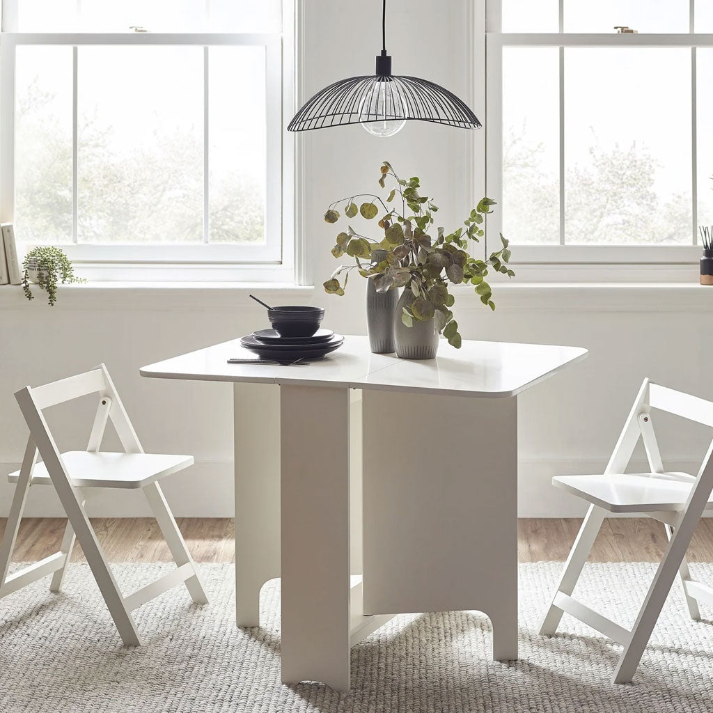 Wooden Dining Table With 2 Chairs - Gatan