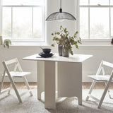 Wooden Dining Table With 2 Chairs - Gatan