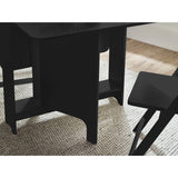 Wooden Dining Table With 2 Chairs - Gatan