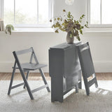 Wooden Dining Table With 2 Chairs - Gatan
