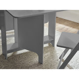 Wooden Dining Table With 2 Chairs - Gatan