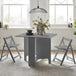 Wooden Dining Table With 2 Chairs - Gatan