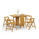 Wooden Dining Table With 4 Chairs - Savoy
