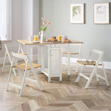 Wooden Dining Table With 4 Chairs - Savoy