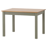 Wooden Dining Table With 4 Dining Chairs - Ludlow