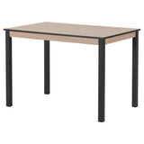 Wooden Dining Table With 4 Dining Chairs - Radley