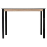 Wooden Dining Table With 4 Dining Chairs - Radley