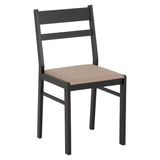 Wooden Dining Table With 4 Dining Chairs - Radley