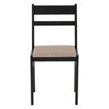 Wooden Dining Table With 4 Dining Chairs - Radley