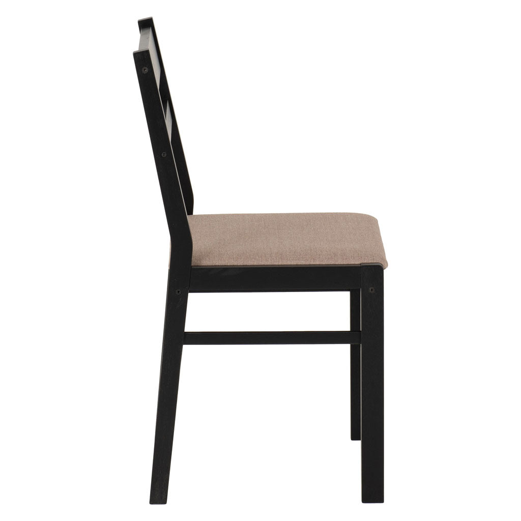 Wooden Dining Table With 4 Dining Chairs - Radley